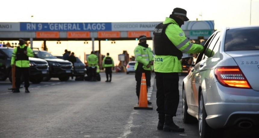 Controlaron m&aacute;s de 50 mil veh&iacute;culos en los ingresos a Santa Fe