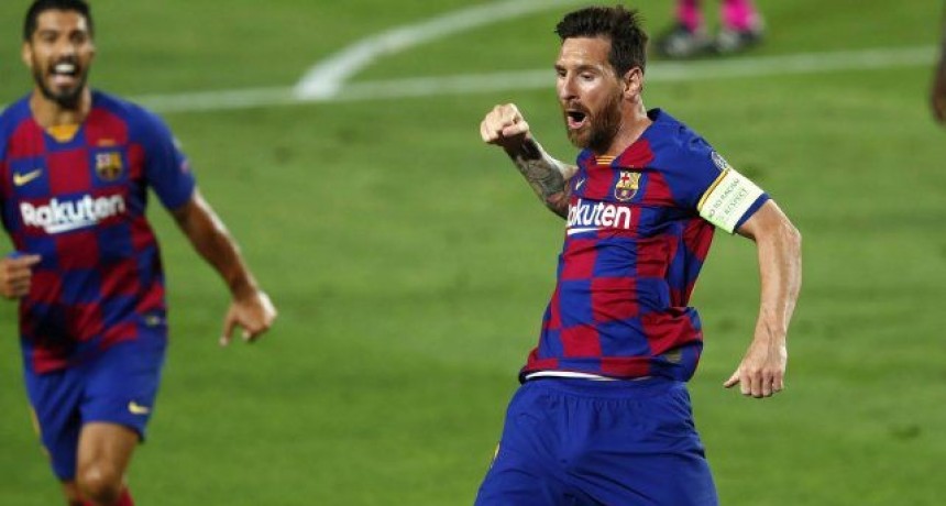 Con una joyita de Messi, Barcelona venci&oacute; al Napoli y se meti&oacute; en cuartos de la Champions