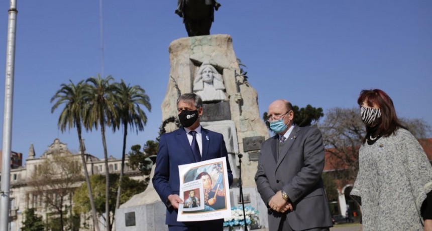 A 170 a&ntilde;os de su muerte, Santa Fe record&oacute; a San Mart&iacute;n