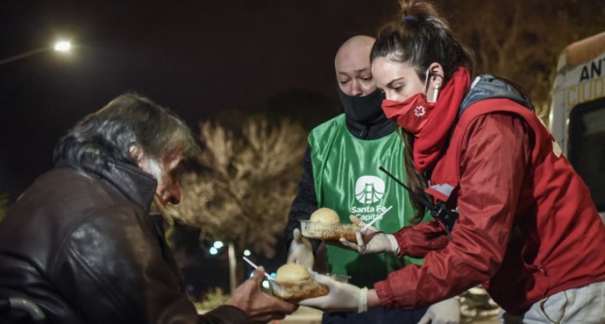 Contin&uacute;a la asistencia a personas en situaci&oacute;n de calle
