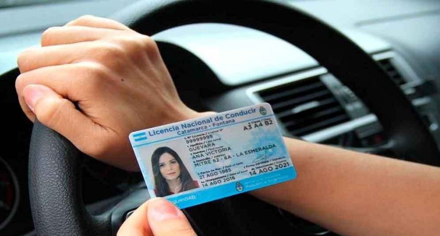 Extendieron otra vez el vencimiento de las licencias de conducir
