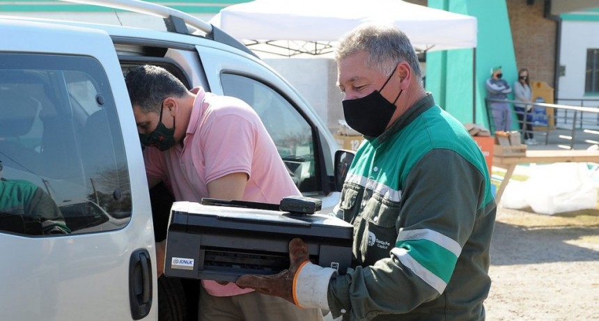 Se recolectaron m&aacute;s de 500 kilos de AEEs en el distrito Noroeste