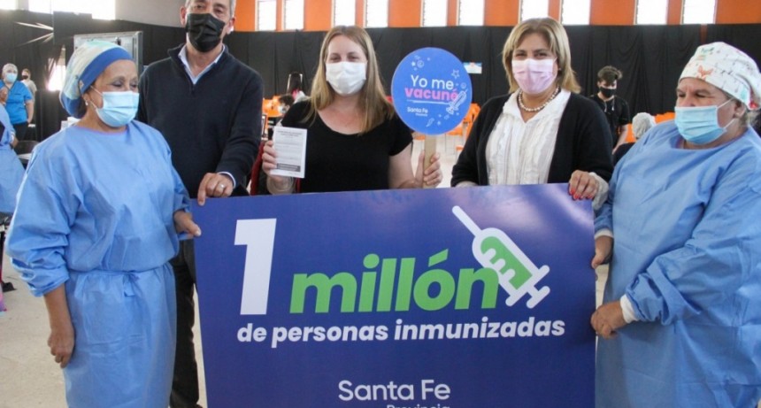 Covid-19: Un mill&oacute;n de santafesinos ya recibieron las dos dosis de la vacuna