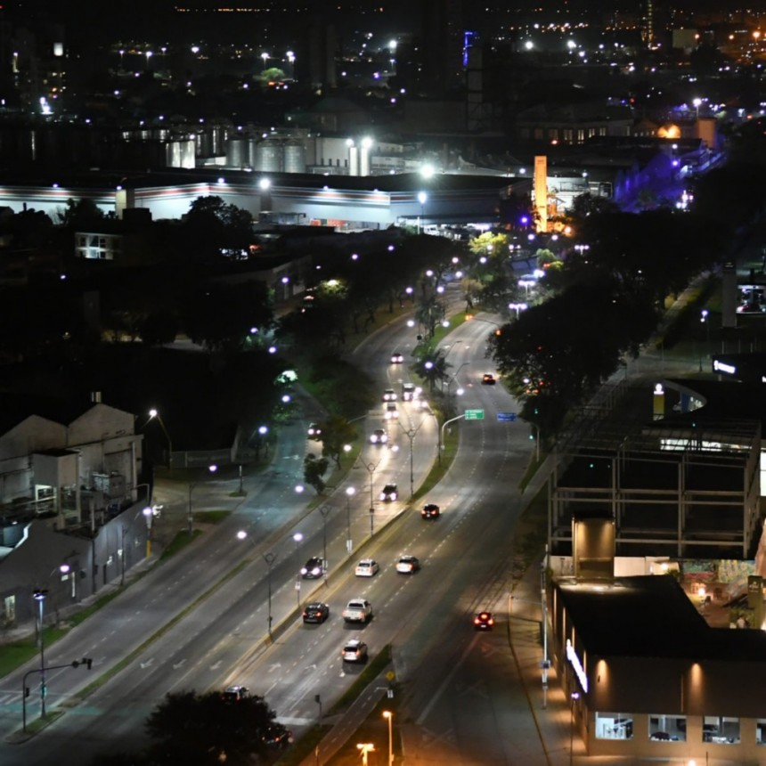 Se repararon m&aacute;s de 270 luminarias desde Alem hasta el rulo de Cilsa