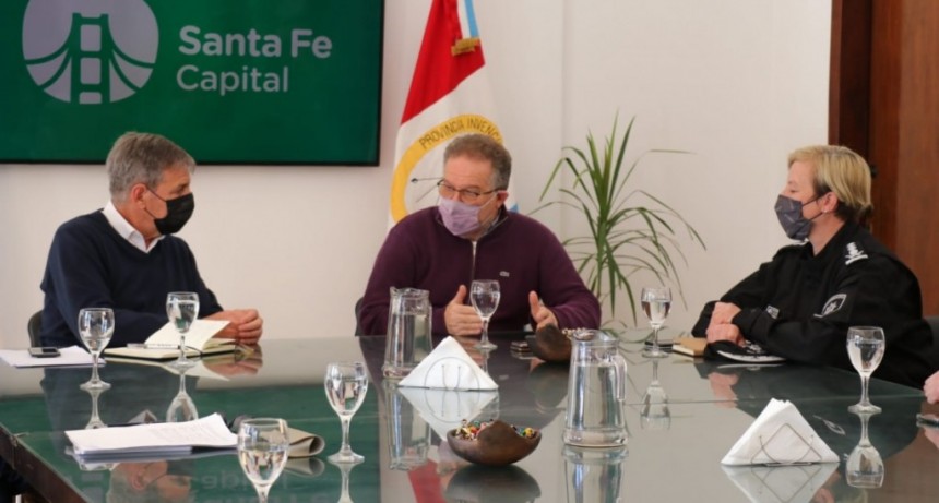 La Provincia consolida el trabajo en seguridad con el municipio de Santa Fe
