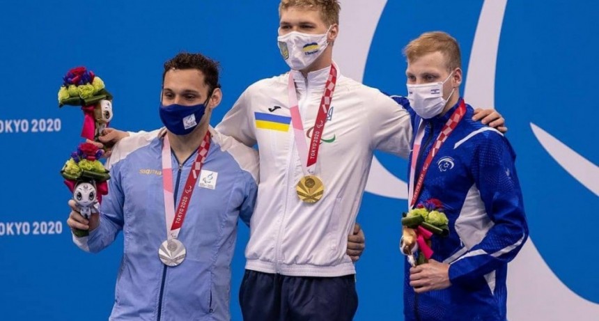 Los atletas santafesinos Mart&iacute;nez y Carlomagno se subieron al podio de los Juegos Paral&iacute;mpicos