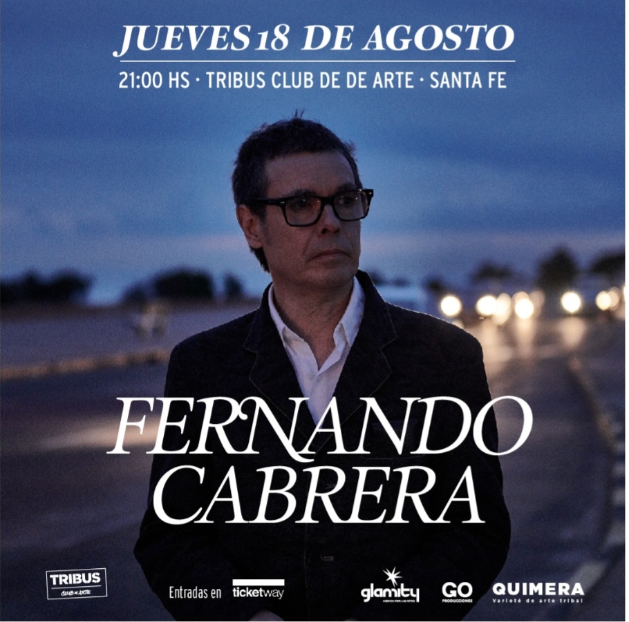 Fernando Cabrera llega a Santa Fe para presentar SIMPLE, su &uacute;ltimo disco