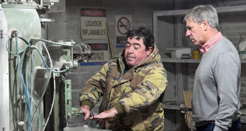 Jat&oacute;n visit&oacute; la firma Caucho Santa Fe