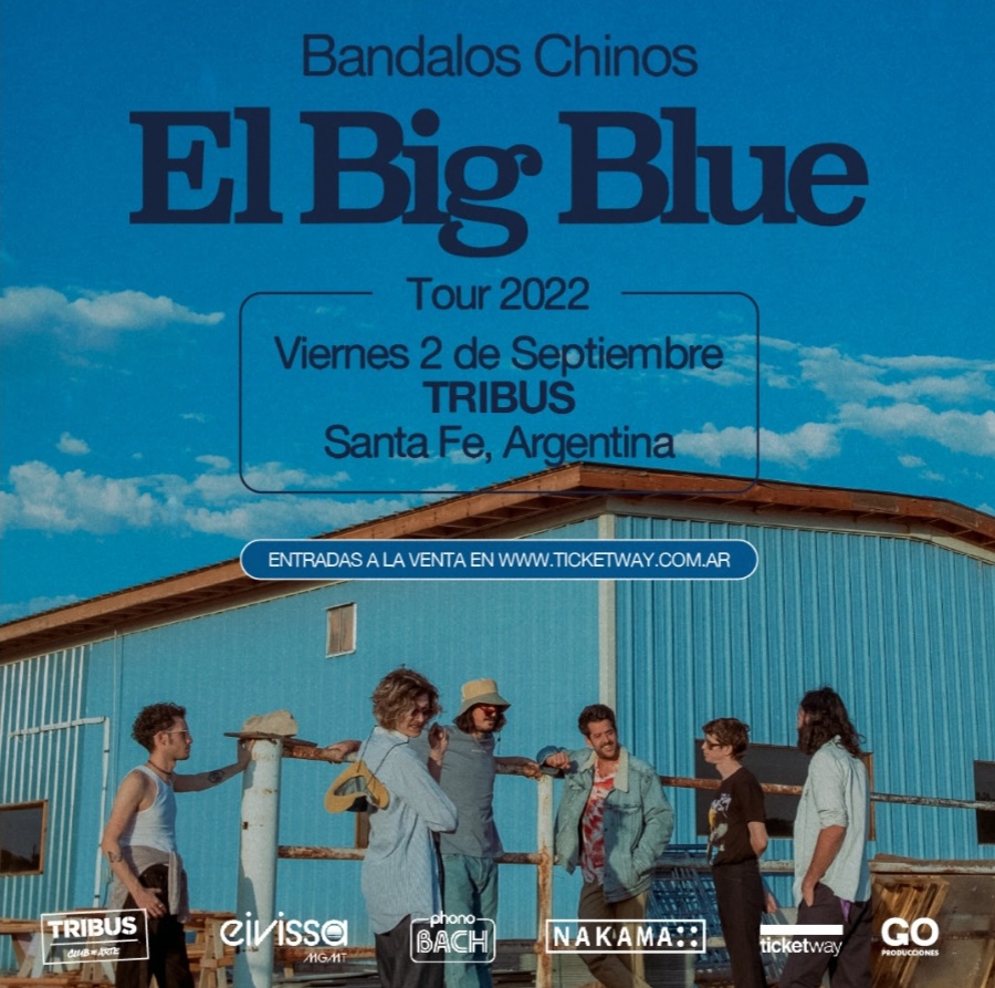 Bandalos Chinos llega a Santa Fe para presentar "El Big Blue"