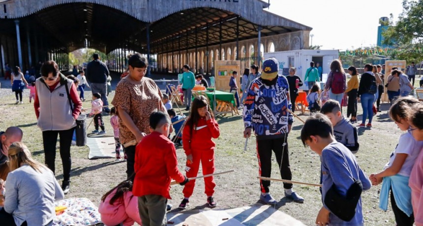 La Municipalidad cerr&oacute; las vacaciones de invierno en la Estaci&oacute;n Mitre