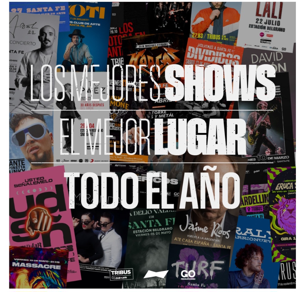 Tribus: los mejores shows, en el mejor lugar, todo el a&ntilde;o