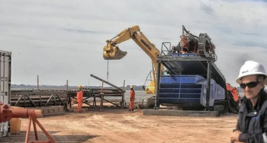 Gasoducto Gran Santa Fe: ya se complet&oacute; m&aacute;s de la mitad del cruce de la Set&uacute;bal
