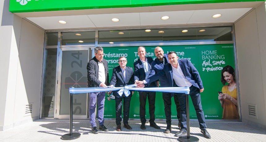 Banco Santa Fe inaugur&oacute; su sucursal en Pueblo Esther