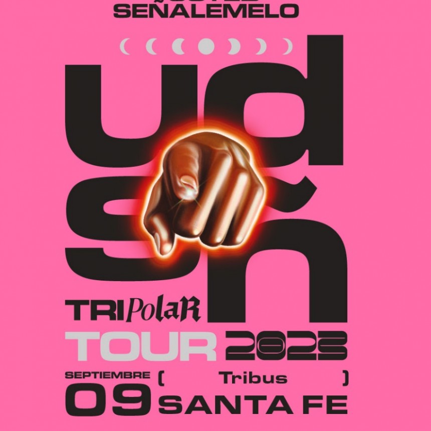 Usted Se&ntilde;alemelo llega Santa Fe para presentar "Tripolar", su tercer disco