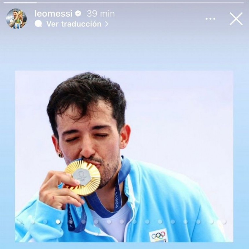 Messi salud&oacute; a "Maligno" Torres en su cuenta de Instagram: "Crack"