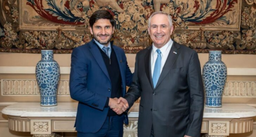 Con foco en la seguridad y el comercio, Pullaro se reuni&oacute; con el embajador de Estados Unidos