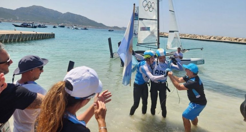 La dupla Majdalani-Bosco logr&oacute; la medalla de plata en vela