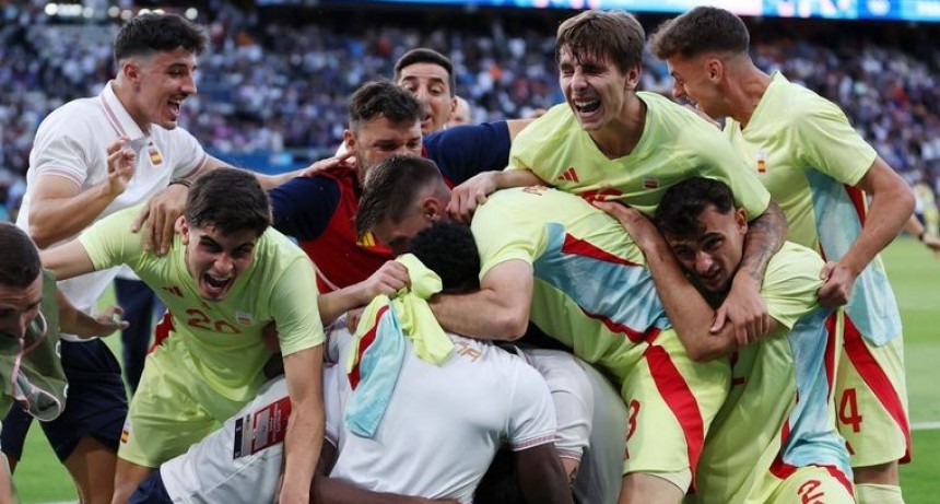 Espa&ntilde;a se llev&oacute; el oro, gan&oacute; la final de f&uacute;tbol y Francia quedo nuevamente segunda
