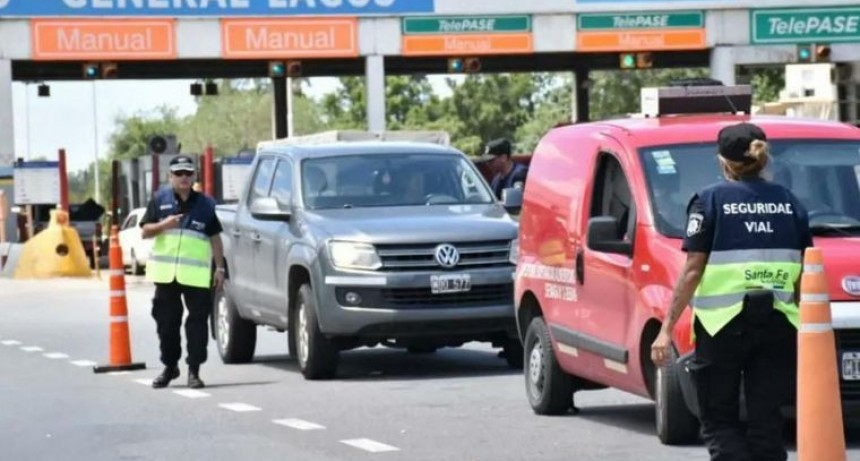 R&eacute;cord de controles viales en Santa Fe: m&aacute;s de 74 mil veh&iacute;culos fiscalizados en julio
