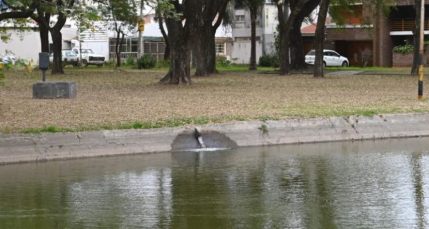 Se reactiv&oacute; una bomba para la recirculaci&oacute;n del agua en el Parque Garay