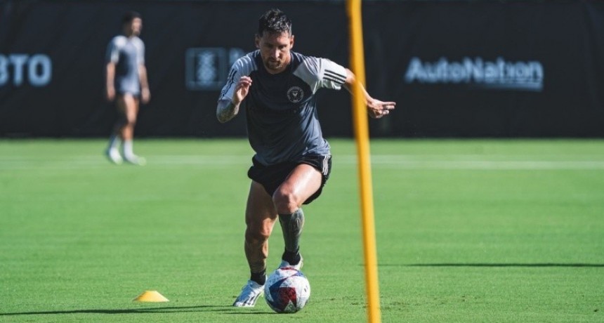 Lionel Messi regres&oacute; a los entrenamientos del Inter Miami tras su lesi&oacute;n