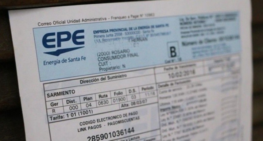Aumento de luz en Santa Fe: la EPE aplica nuevas tarifas desde agosto 2025
