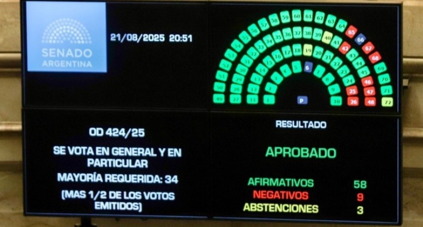 El Senado convirti&oacute; en ley el financiamiento universitario