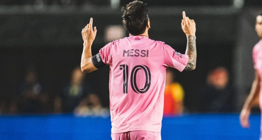 Lionel Messi regres&oacute; con doblete y llev&oacute; a Inter Miami a la final de la Leagues Cup