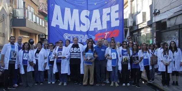 Amsaf&eacute; adhiere al paro nacional docente convocado por CTERA para este lunes
