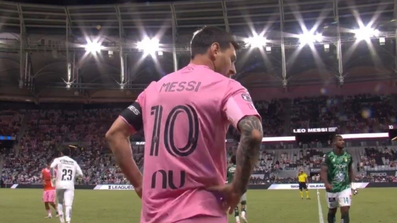 Lionel Messi volvi&oacute; a jugar el mismo d&iacute;a del mensaje que conmocion&oacute; al mundo
