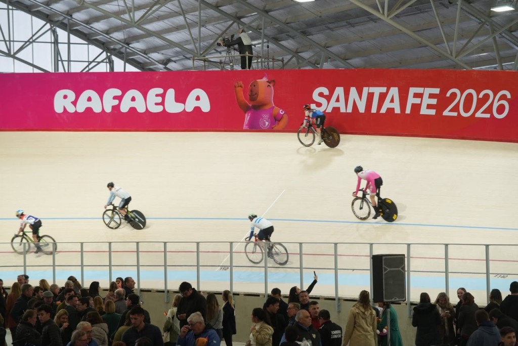 Juegos Suramericanos: Qued&oacute; inaugurado el vel&oacute;dromo de Rafaela