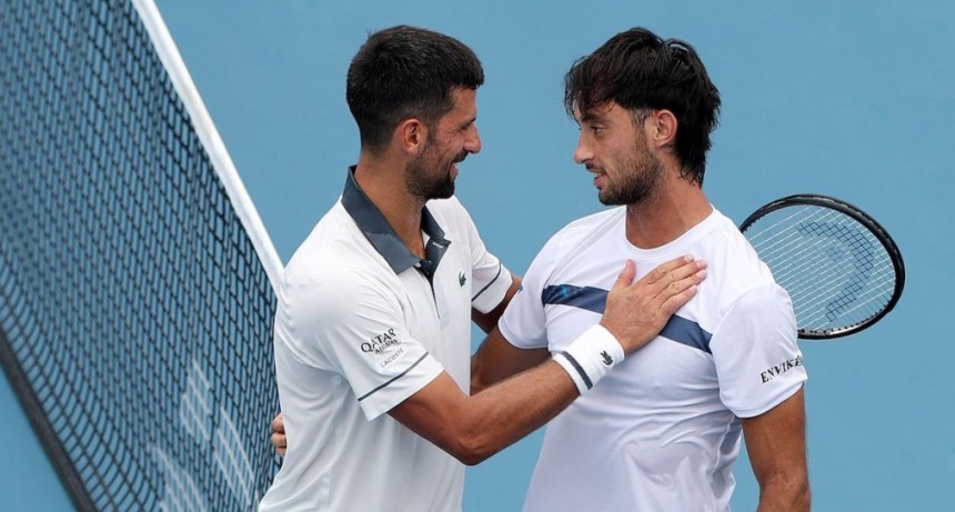 Tirante hizo historia y venci&oacute; a Djokovic en Cincinnati