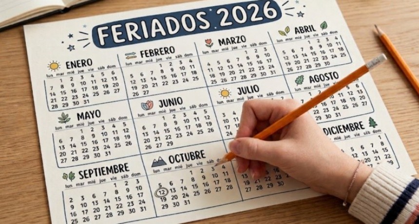 Hasta fin de a&ntilde;o: cu&aacute;ntos feriados quedan este 2026 en Argentina