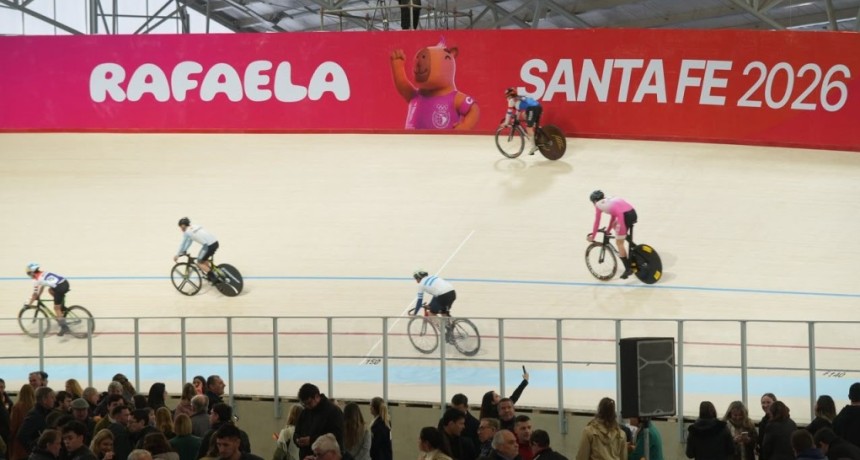 Juegos Suramericanos: Qued&oacute; inaugurado el vel&oacute;dromo de Rafaela