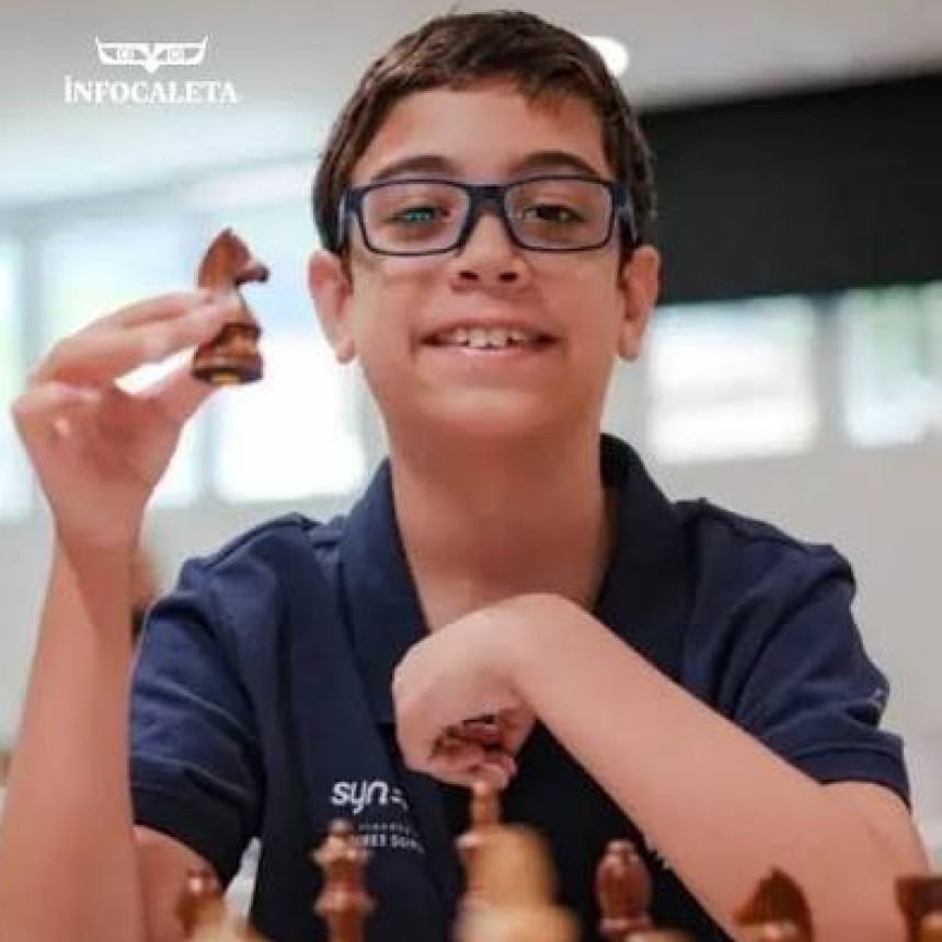 Haza&ntilde;a argentina: a sus 12 a&ntilde;os, Faustino Oro le gan&oacute; una partida al n&uacute;mero uno del mundo