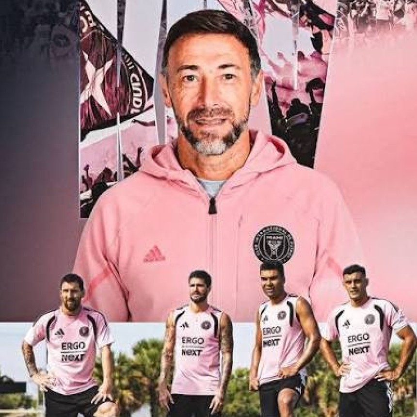 Kily González fue presentado como el nuevo entrenador de Lionel Messi en el Inter Miami