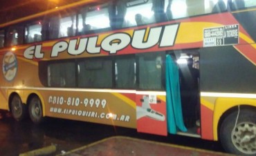 Un hombre falleci&oacute; a bordo de un colectivo de larga distancia