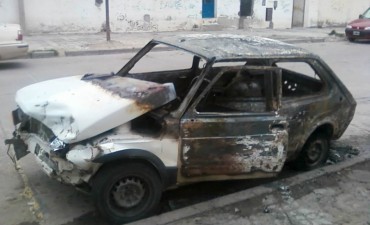 Nuevo ataque de los quemacoches