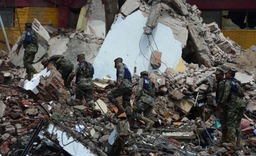Sube a 96 la cifra de muertos por el terremoto en M&eacute;xico