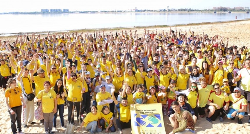 Corral particip&oacute; del operativo de limpieza en las playas