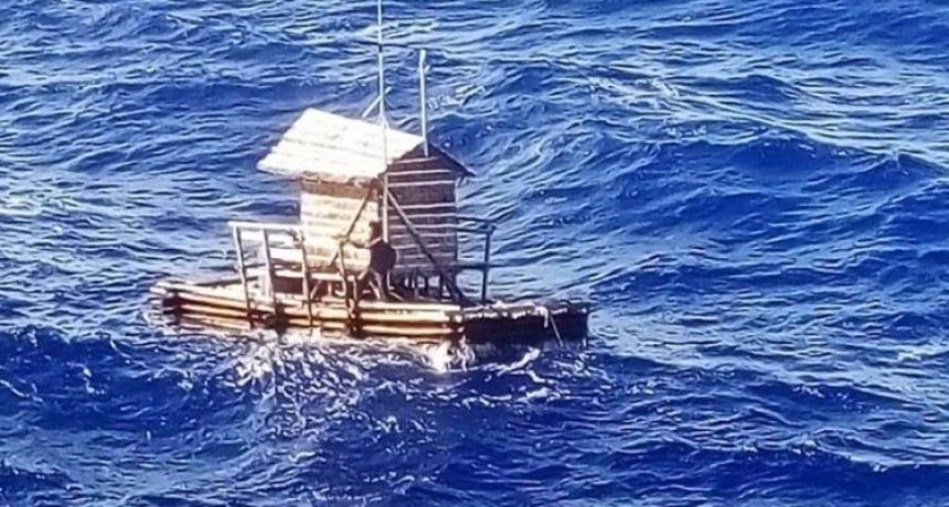 Un indonesio sobrevivi&oacute; 49 d&iacute;as a la deriva en altamar en una plataforma de madera