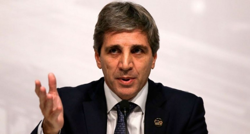 Renunci&oacute; el presidente del Banco Central, Luis Caputo