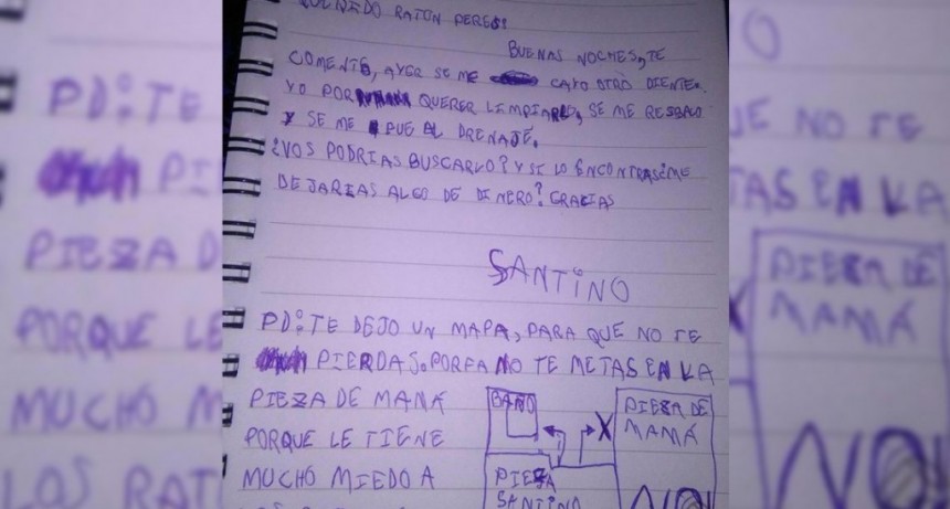 La tierna carta de un nene de 6 a&ntilde;os al Rat&oacute;n P&eacute;rez