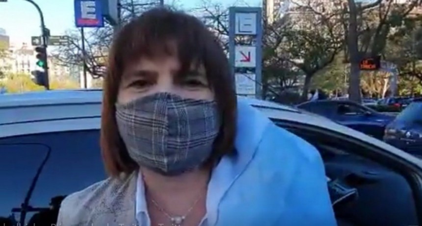 Patricia Bullrich dio positivo de coronavirus