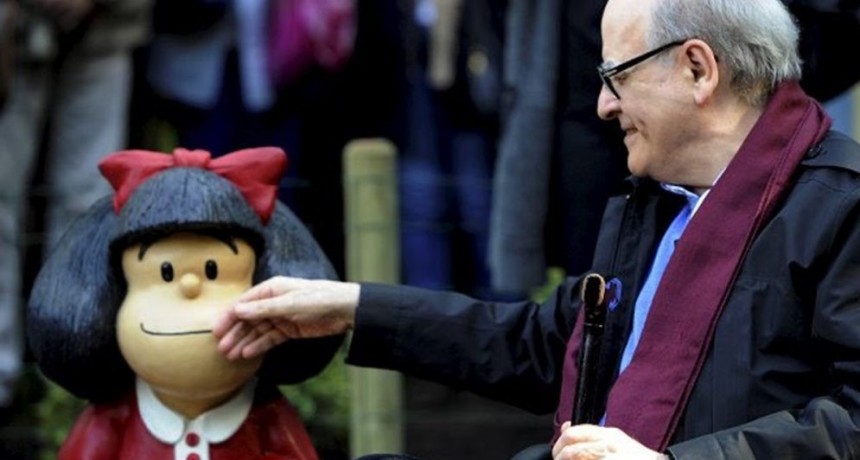 Muri&oacute; Quino, el creador de Mafalda