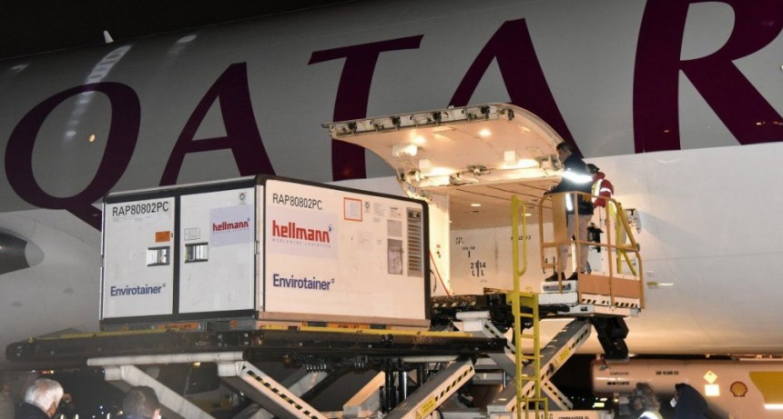 Coronavirus: lleg&oacute; un cargamento de un mill&oacute;n y medio de Sinopharm