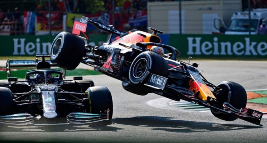 F&oacute;rmula 1: tras un choque entre Verstappen y Hamilton, Ricciardo se qued&oacute; con el GP de Italia