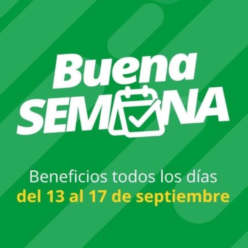 Banco Santa Fe trae una "Buena Semana" cargada de descuentos y beneficios