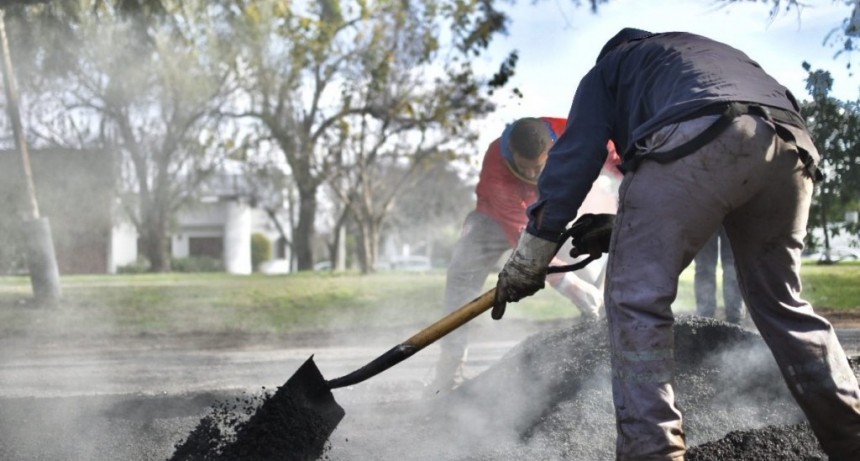 Trabajos de bacheo previstos para este martes