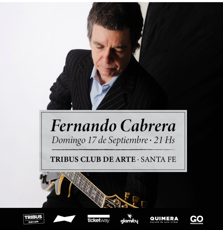 Fernando Cabrera, referente de la música rioplatense, vuelve a Tribus